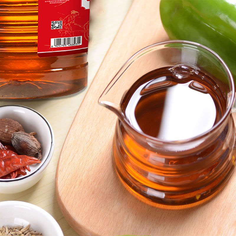 广林子古法压榨 亚麻籽油5L图片