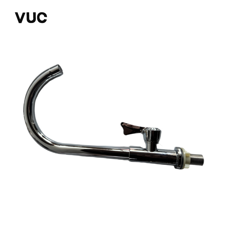 VUC 单冷单孔4分水龙头 V470角式大弯 个高清大图