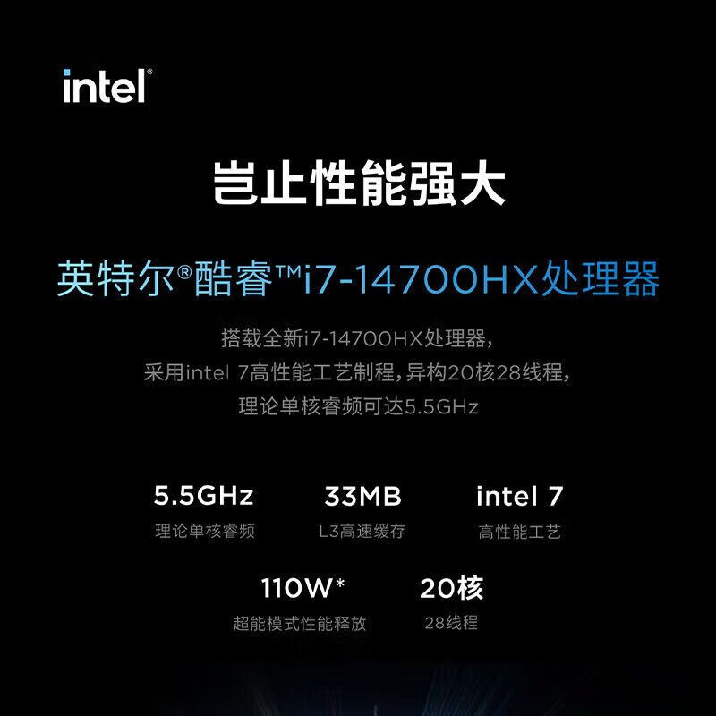 联想(Lenovo)拯救者Y7000P 2025新款 16英寸游戏本笔记本电脑 定制(i7-14700HX 32G 1TB RTX5060 2.5k 240Hz)钛晶黑高清大图