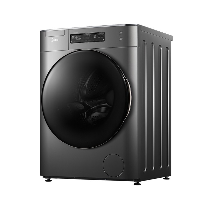 美的md100pt1wdqct家用10公斤变频洗烘一体机超薄初见系列滚筒洗衣机