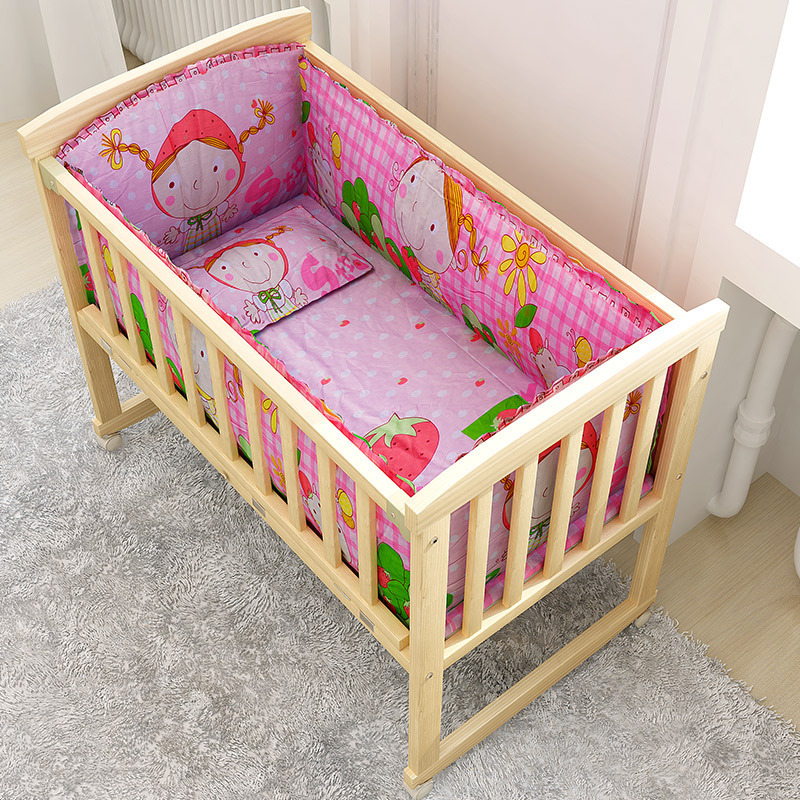 婴儿床床帏床品床围五件套 100cm*55cm ETC35
