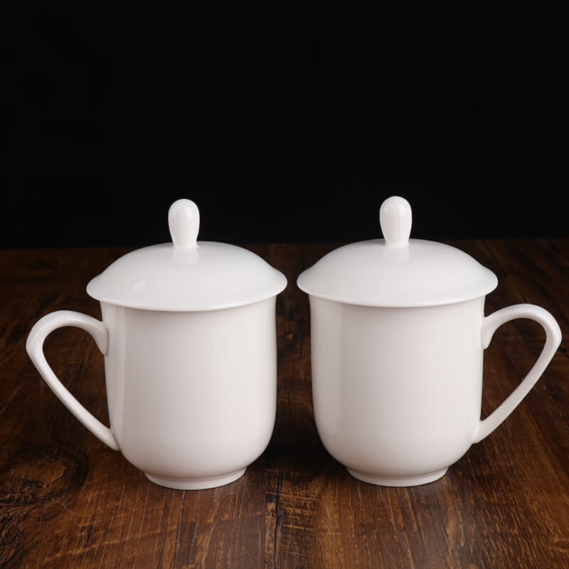 黎战 LZBCB-01 350ml 瓷杯 (计价单位:个) 白色高清大图