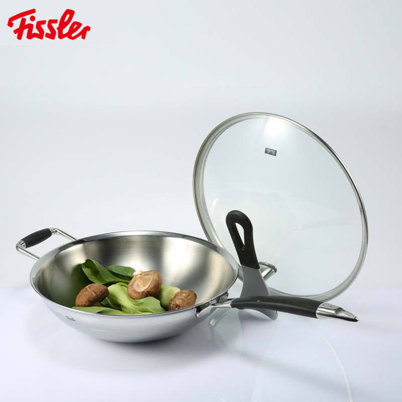 菲仕乐/Fissler TZ00000782 不锈钢炒锅汤锅刀具套组