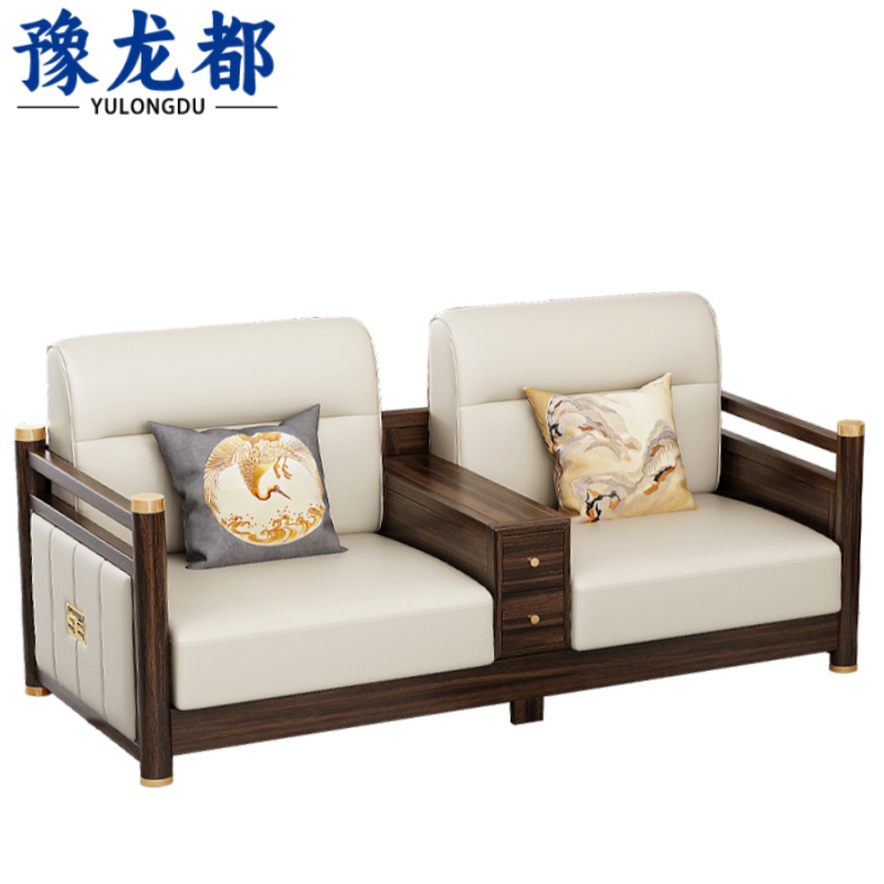 豫龙都沙发双人张高清大图