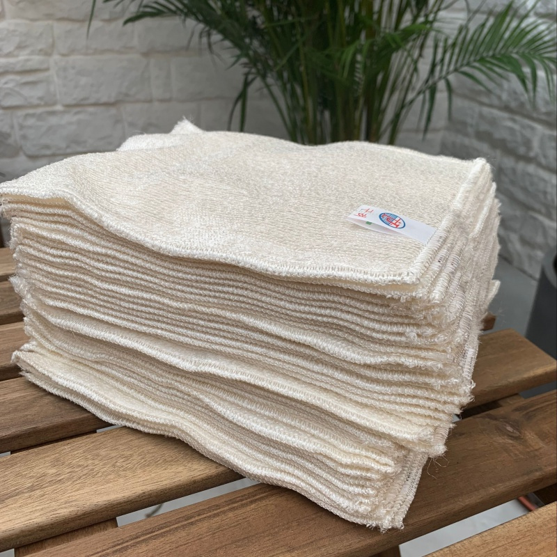 韩国正品竹纤维洗碗巾吸水不沾油 双层洗碗布 刷碗布