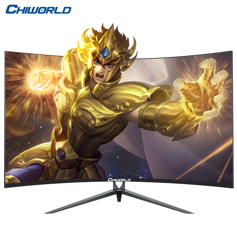 指天下 32英寸超薄曲屏 窄边框 液晶显示器 144hz HDMI高清游戏电竞曲面显示屏