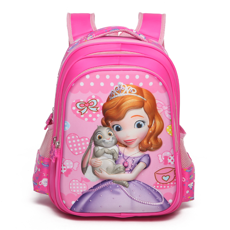 书包小学生女童幼儿园儿童可爱公主书包一二三到六年级女孩双肩包