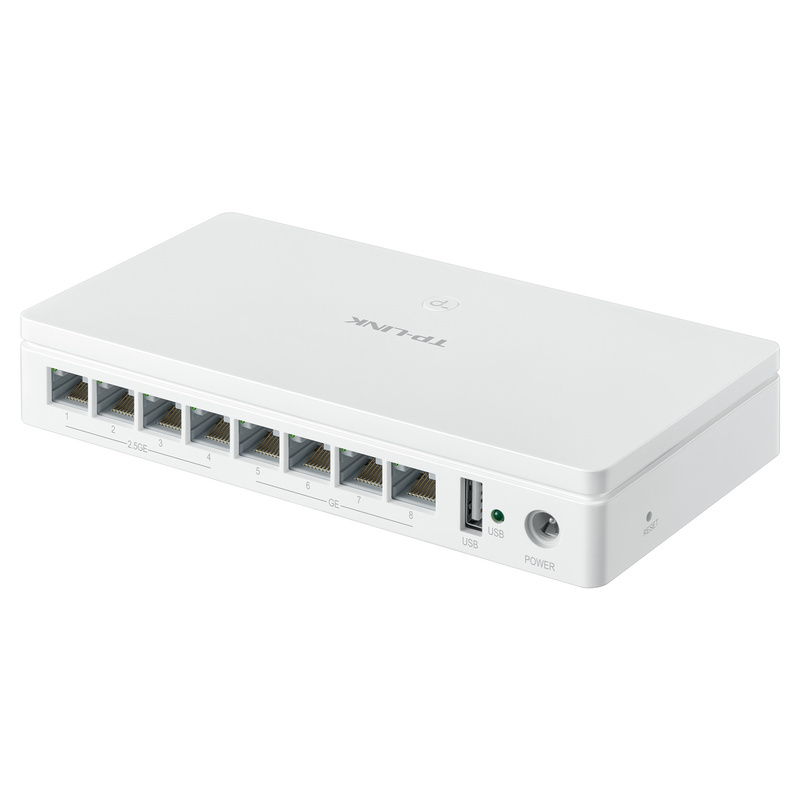 TP-LINK TL-R5408M 4个2.5G网口+4千兆口高速8口全千兆企业级路由器大功率家用商用办公上网行为管理