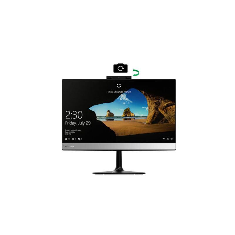 联想扬天S4250一体机G4560/4G/1T/集显/无光驱/WIN10/21.5