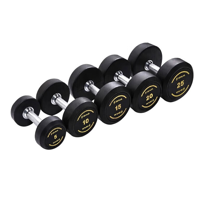 舒华哑铃R390包胶哑铃健身房健身器材运动健身器械SH-R390-30KG 单位:对