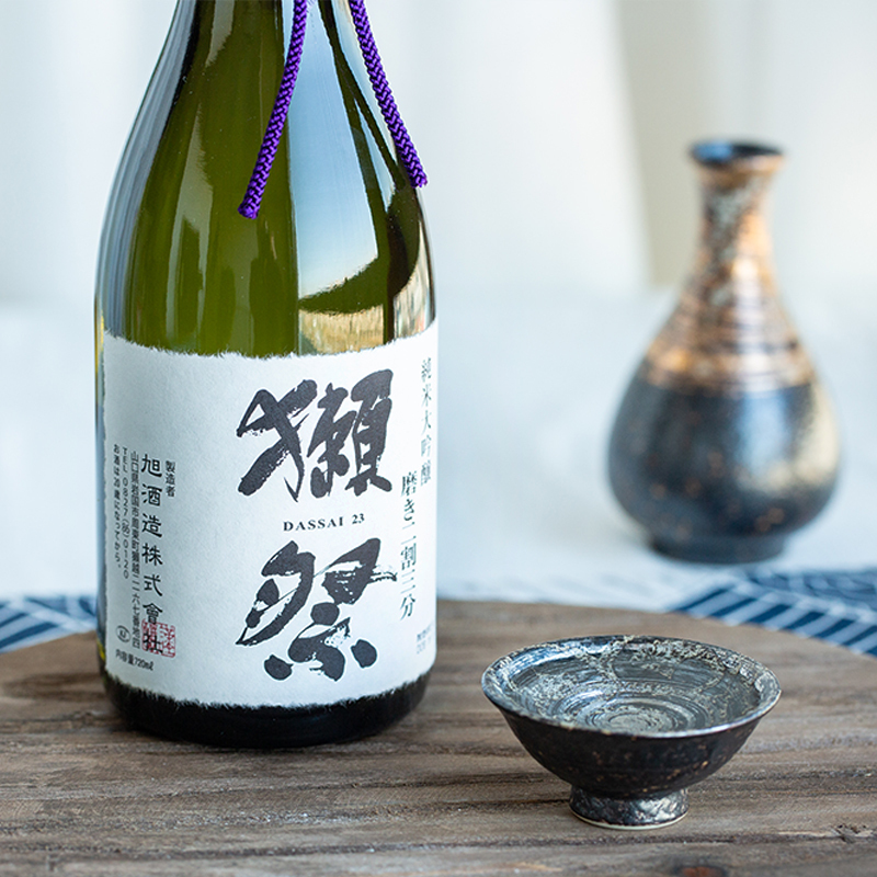 獭祭23纯米大吟酿清酒二割三分1800ml日本原装进口米酒清酒礼盒装獭祭