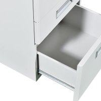 鑫虎威 办公家具1.2米右三抽电脑桌加厚钢制铁皮电脑桌财务桌子带锁带抽屉写字桌