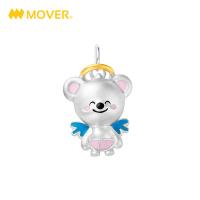 《奇萌泰迪》正版授权 Mover魔吻 奇萌泰迪纯真系列天使宝宝银吊坠