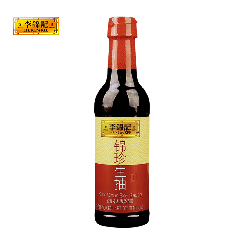 李锦记锦珍组合 酱油0添加防腐剂蘸点调料品拌饭酱油火锅调味锦珍生抽500ml+锦珍老抽500ml