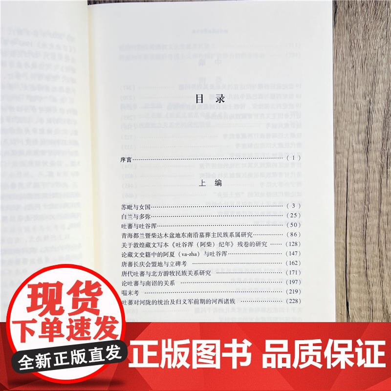 正版 周伟洲藏族史论文集 周伟洲著 中国藏学出版社高清大图