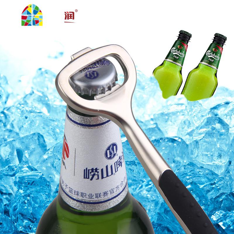 啤酒开瓶器瓶起子开酒启子创意起瓶器启冰箱贴不锈钢钛合便携 FENGHOU高清大图