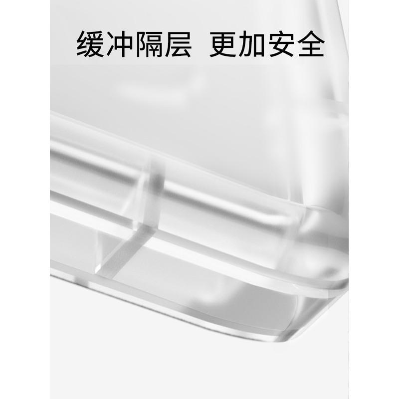 LAFU儿童硅胶防撞护角桌子角包角保护套茶几玻璃防磕碰透明安全角 大圆角10个装-放胶款