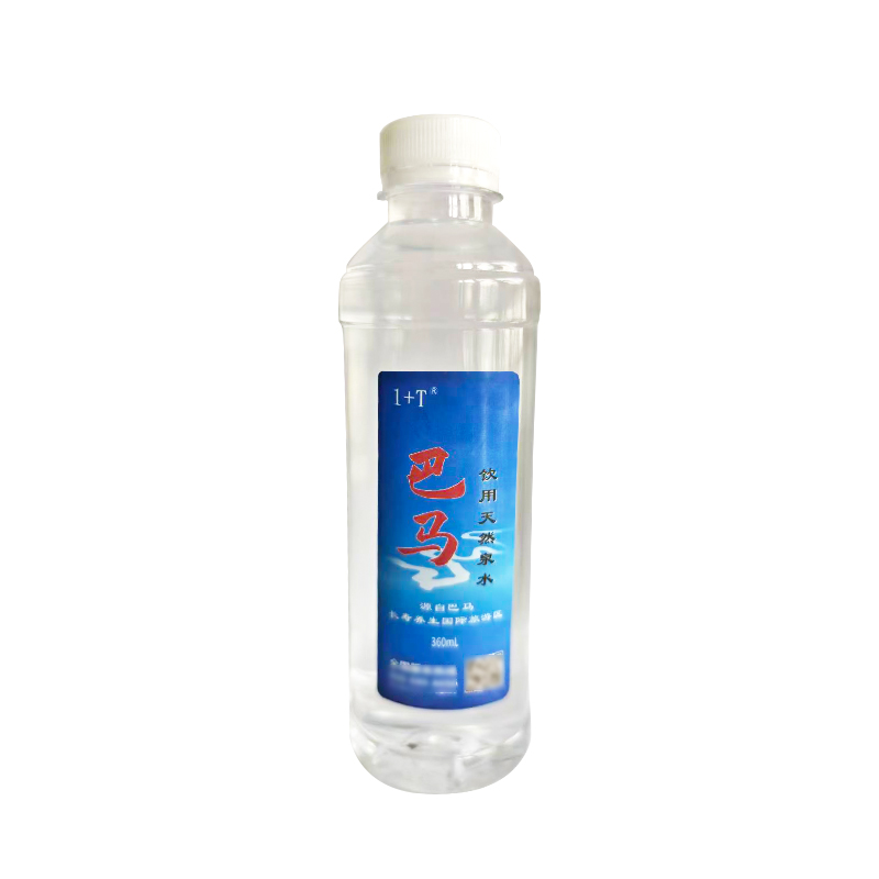 1+T 巴马饮用天然泉水 360ml*24瓶/箱高清大图