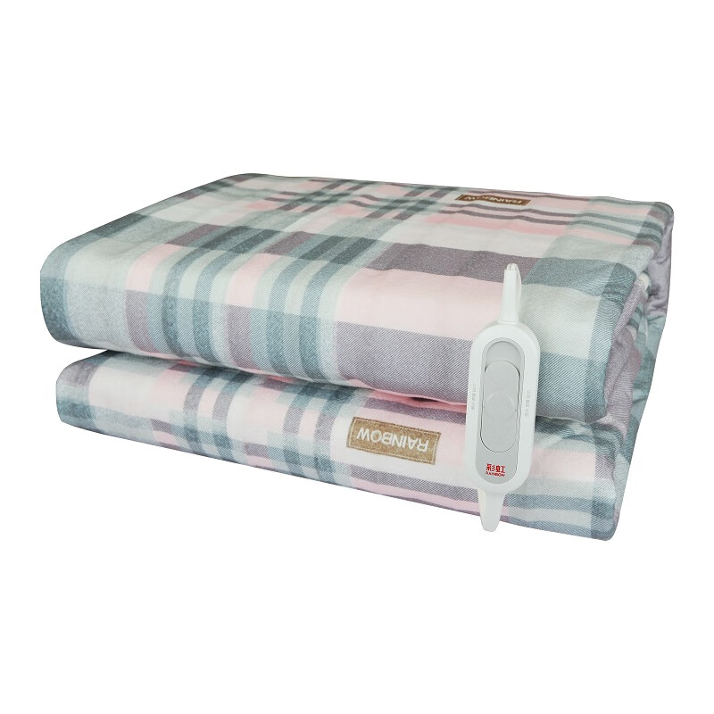 彩虹化纤印花双人电热毯2*1.8米1312(花色随机)高清大图