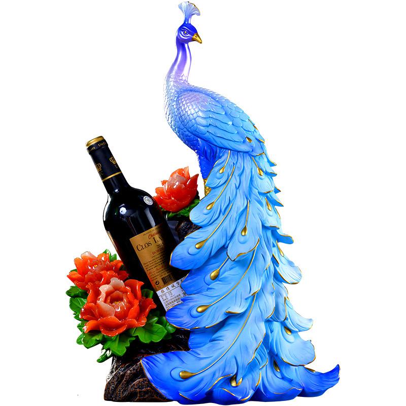 家柏饰(CORATED)红酒架摆件雍容华贵家居客厅酒吧酒柜玄关装饰品乔迁新居高清大图
