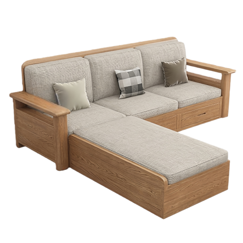 智叶舟沙发组合210*175*88cm(3+贵妃榻)套高清大图