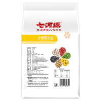 七河源 大金苗小米1kg(无添加 东北 黄小米 月子米 五谷 杂粮 粗粮 煮粥米 真空装 大米伴侣)