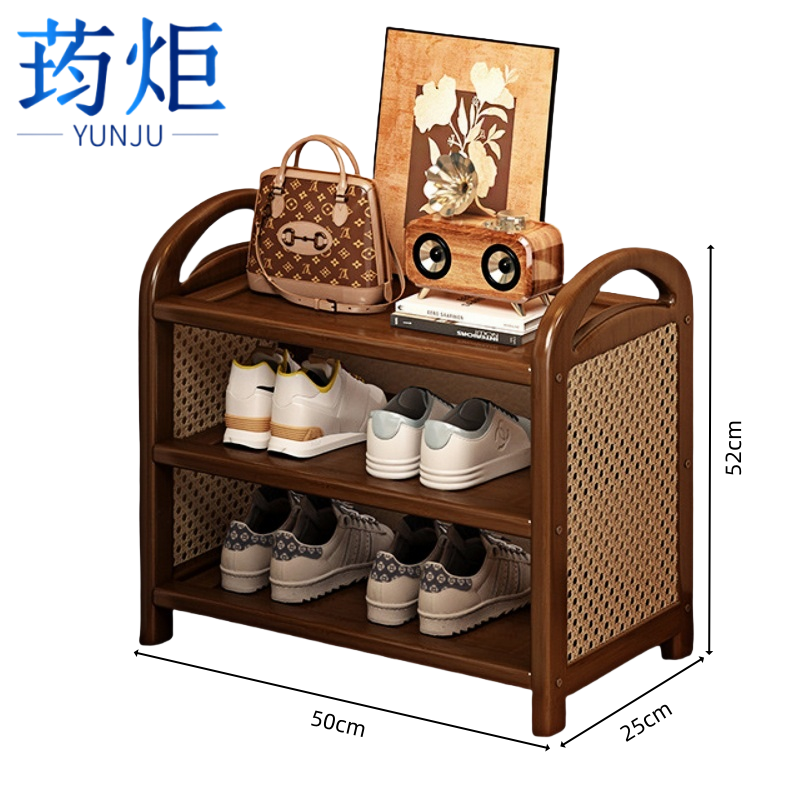 荺炬鞋架 3层50cm 个
