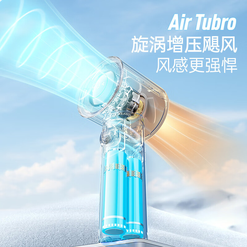 摩飞高速手持风扇MR3600 粉色高清大图