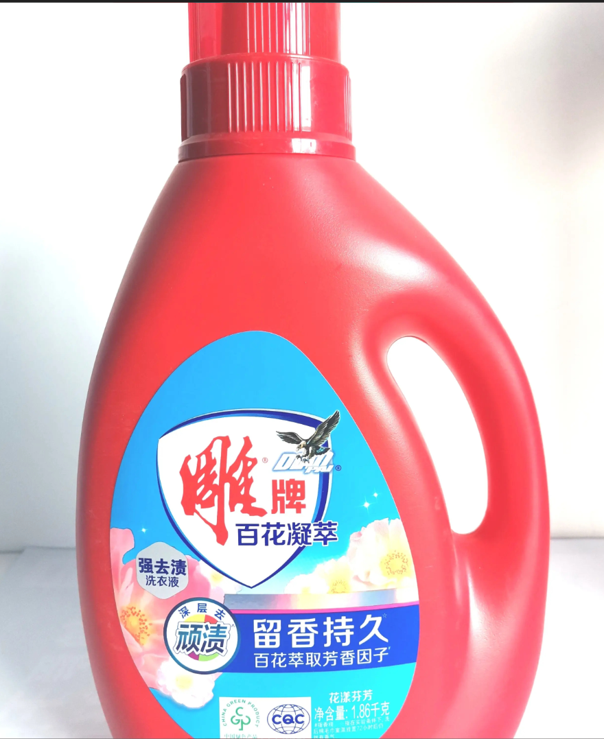 雕牌百花凝萃(花漾芬芳)强去渍洗衣液 1.86 千克高清大图