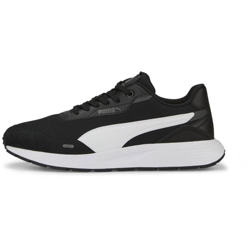 彪马(Puma)男子运动鞋舒适现代训练鞋透气防滑室内健身鞋 black(black_/_white) 42.5