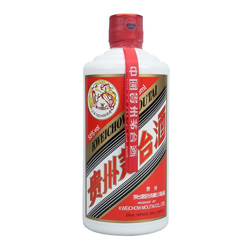 贵州茅台酒飞天茅台酒53度500ml 出口版0743 出口装单瓶装【价格图片