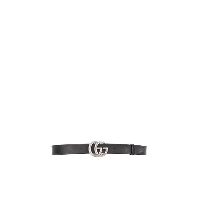 古驰(GUCCI)皮革双G扣真皮腰带男士时尚百搭配饰休闲商务皮带