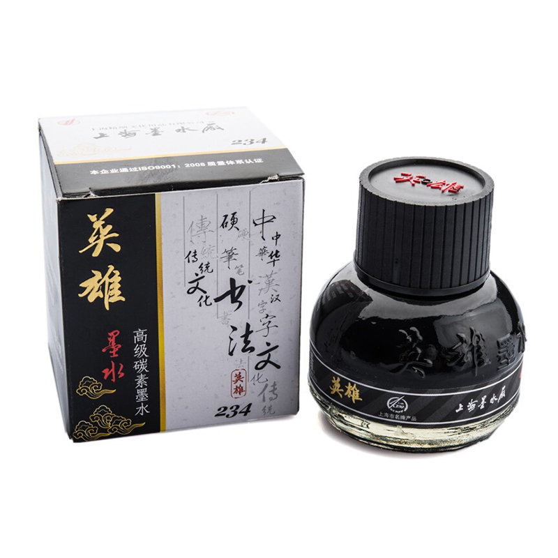 英雄 钢笔墨水 234 56ml 黑色 单瓶装