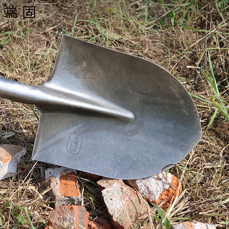 端固 尖锹头铁锹PJH 把高清大图
