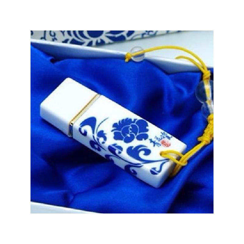 u盘128g/64g/32g/16g/8g安卓otg手机电脑青花瓷中国风陶瓷优盘|128G 马到成功