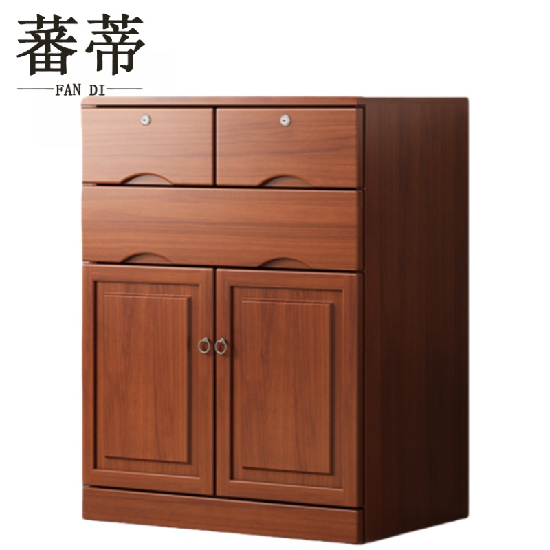 蕃蒂 收纳柜三斗两门 台