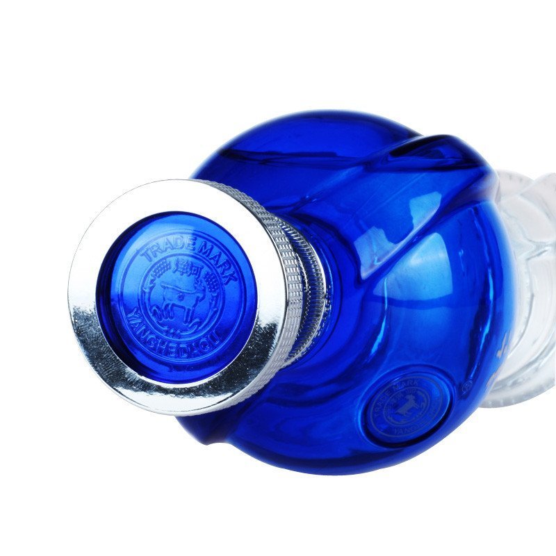 洋河(YangHe)蓝色经典 天之蓝 40.8度 480ml 单瓶装白酒 口感绵柔浓香型