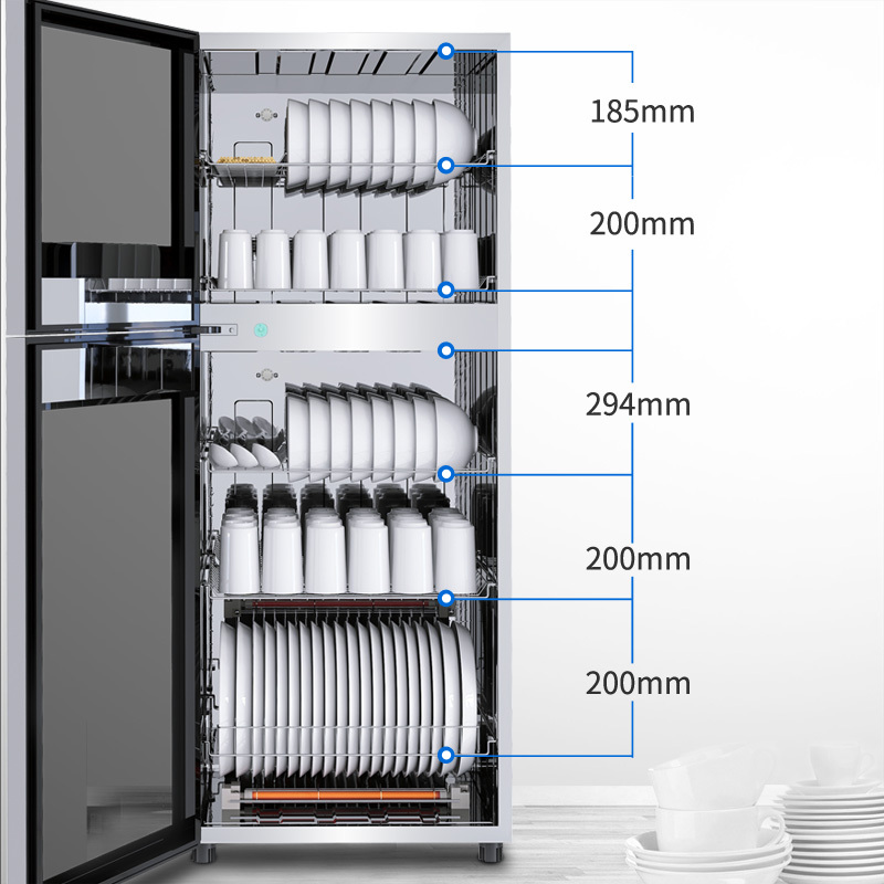 康宝canbo家用立式碗柜大容量商用碗筷餐具茶杯臭氧高温二星级消毒