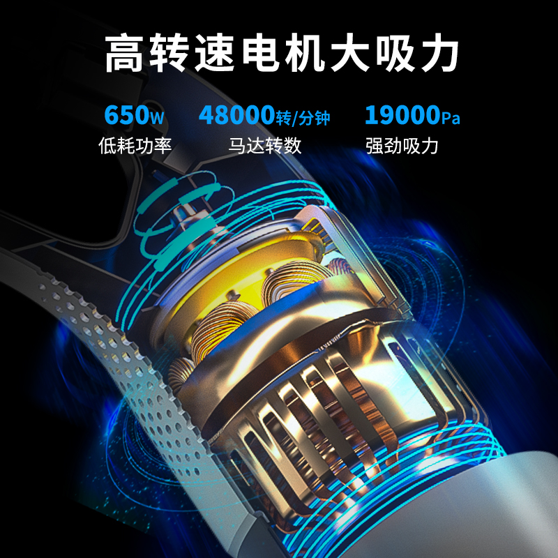 苏宁宜品 吸尘器 魔杖3家用小型手持有线强力吸拖一体大吸力除螨洗地机拖地机 ZG-CR610(SNYP-XCQ-03)高清大图