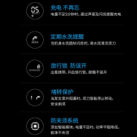 飞科剃须刀充电动式男士大功率刮胡刀全身水洗智能胡须刀刮胡子刀