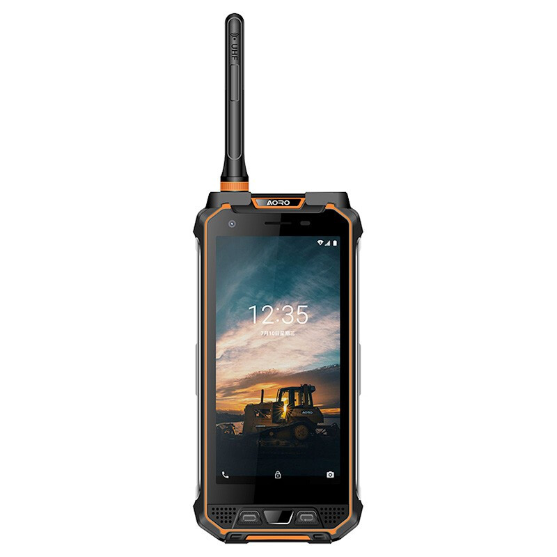 遨游(AORO)M5-DMR 数字模拟对讲三防智能手机 全网通4G双VOLTE 超长待机 双模对讲 6+128G高清大图