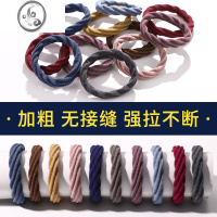 JiMi简约气质头绳发圈橡皮筋女扎头高弹力耐用发绳皮套不勒绑头发胶圈