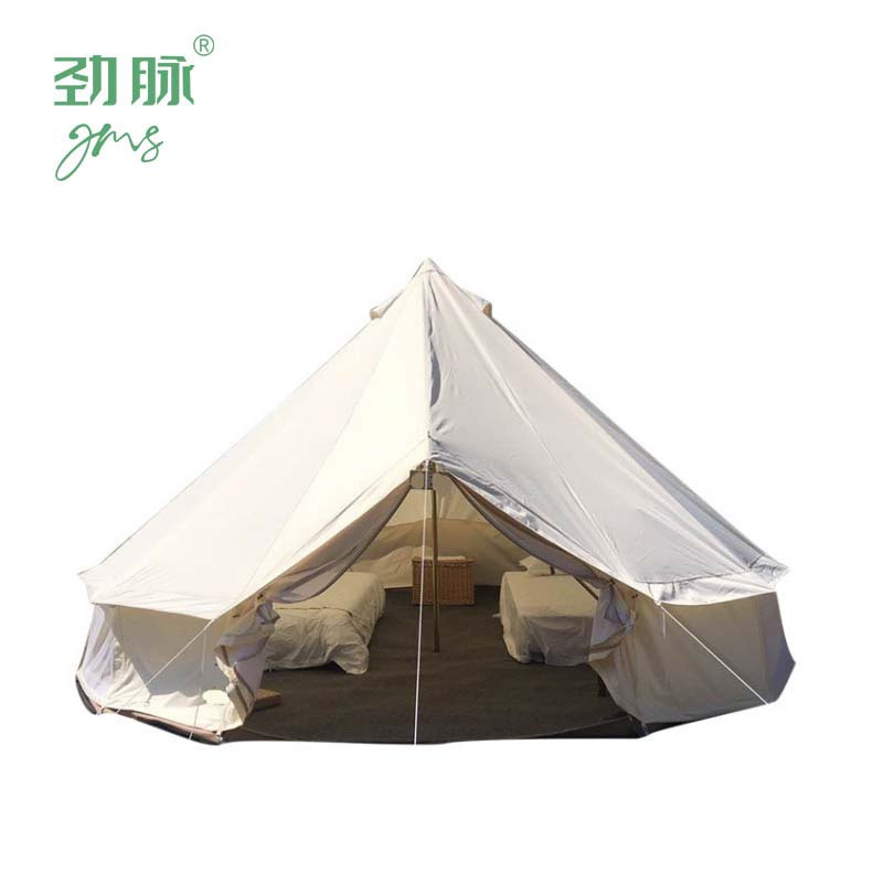 劲脉 蒙古包帐篷 棉布-6*6*3.5M 顶高清大图