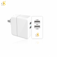 D8双USB接口充电器4.8A适用于iPhone8/SE2/11苹果7/X小米手机快充插头荣耀安卓OPPO华为iPad