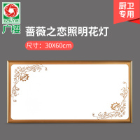 广樱厨房卫生间集成吊顶嵌入式led平板灯面板灯具照明模块10W-10W以上300600