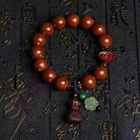 金鼠招财鼠紫金鼠菩提子手串手链佛珠正圆三眼菩提原籽特价包邮送女朋友七夕情人节礼物