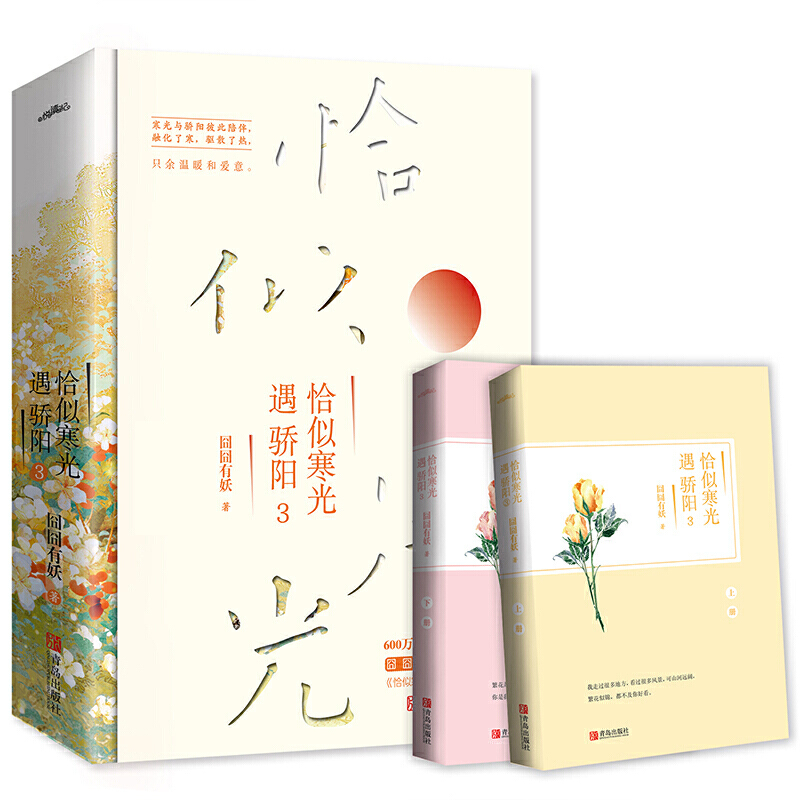 [正版]赠明信片+书签]恰似寒光遇骄阳3完结大结局上下2册 囧囧有妖小说青春文学言情女性家有萌妻 总有一天你会喜欢我 君