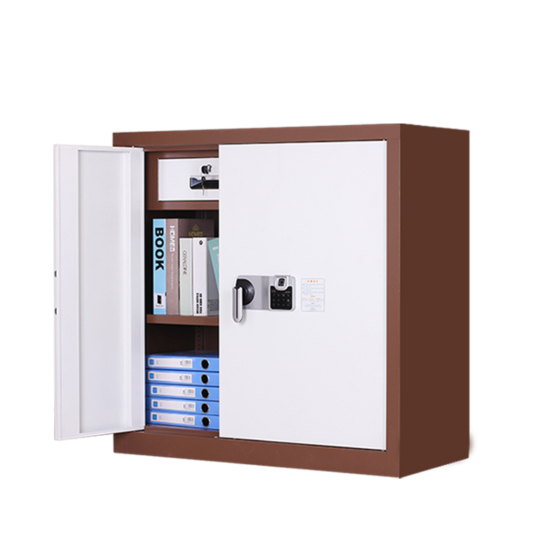 振奥 钢制电子保密柜密码档案柜资料办公柜保密文件铁皮柜 单节咖白