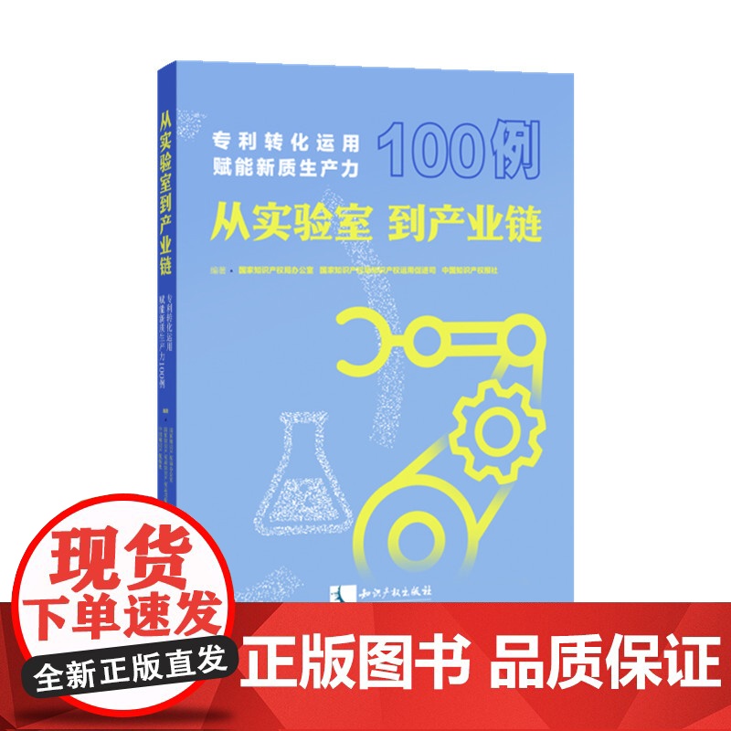 2025新书 从实验室到产业链 知识产权出版社 9787513097031高清大图