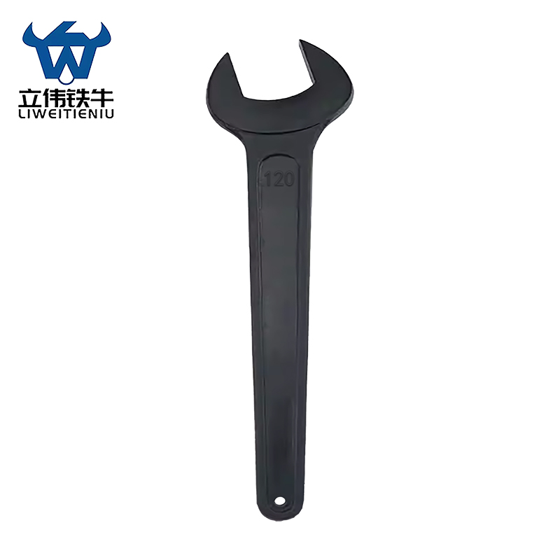 立伟铁牛单头呆扳手120mm/把高清大图